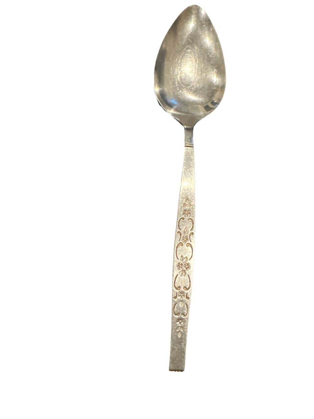 Oneida SPANADA WmA Rogers Premier Stainless Flatware Serving Spoon 8 5/8”